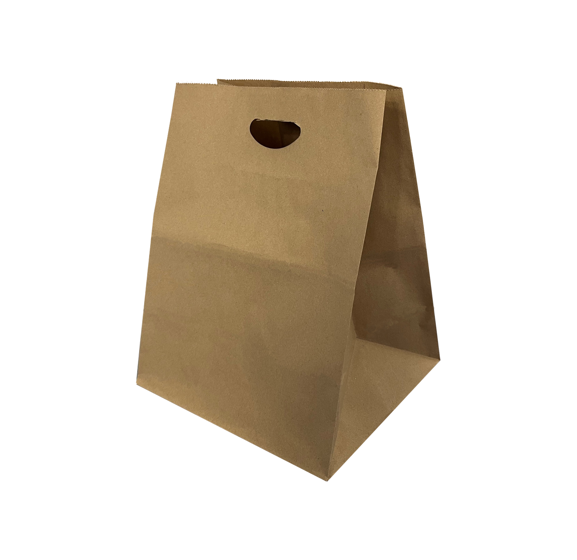 Brown Kraft Die Cut Paper Bags 8.75 X 4.25 X 10.75 IN